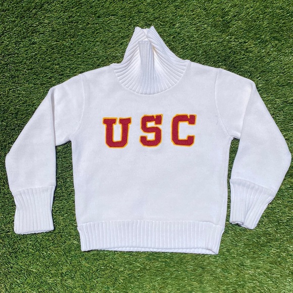Broadway Supply Cheer Other - Vintage USC Trojans Turtleneck Cheerleader Sweater